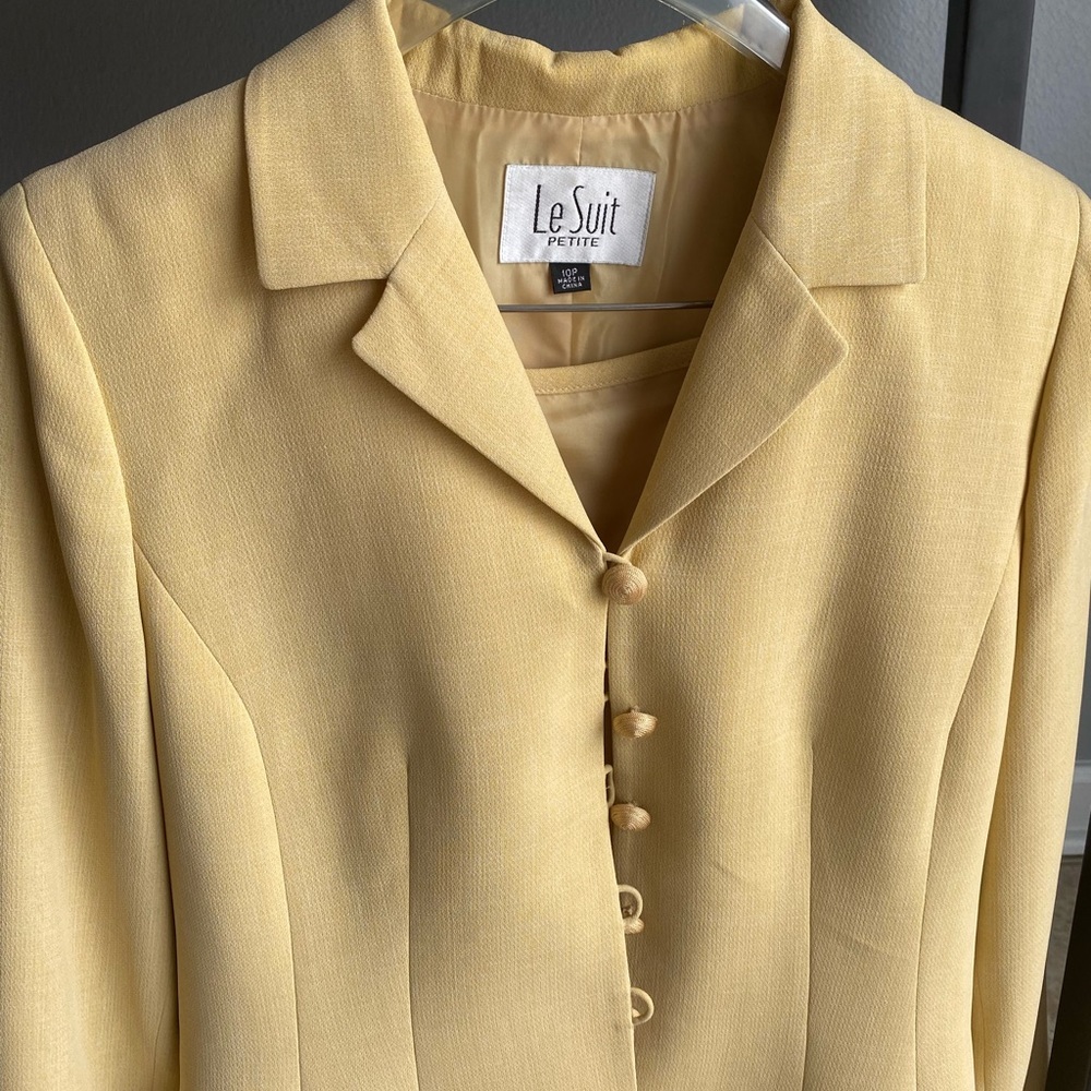Mustard Color 2 piece Suit